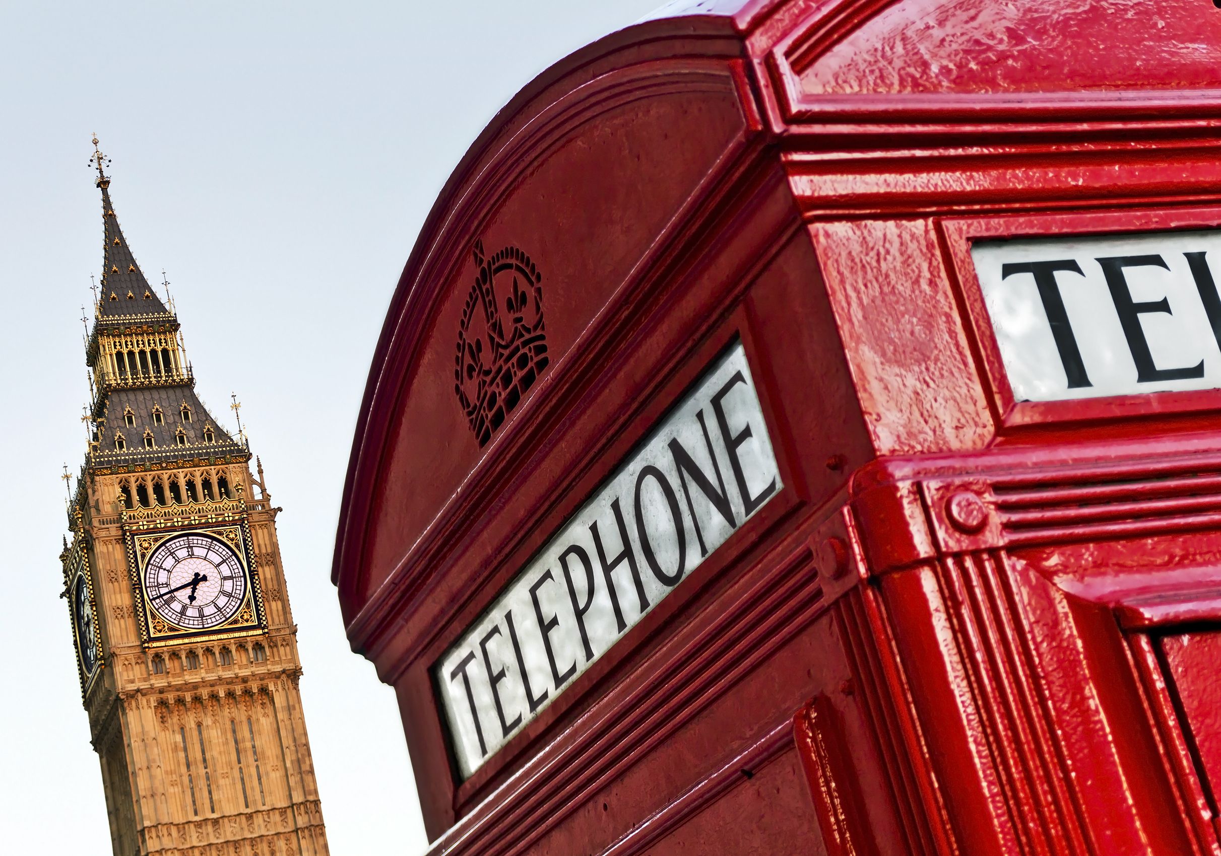 Big Ben i telefonska govornica u Londonu - Svijet putovanja