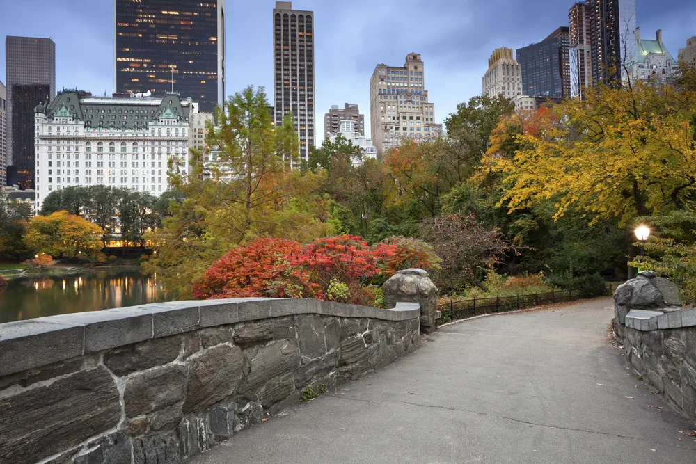 Central Park i Manhattan u New Yorku