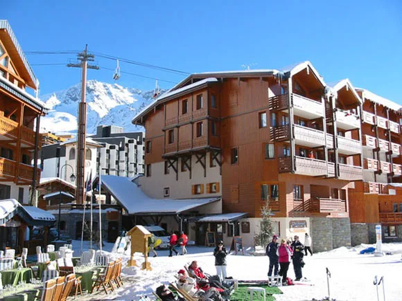 Diamant Val Thorens uz skijašku stazu