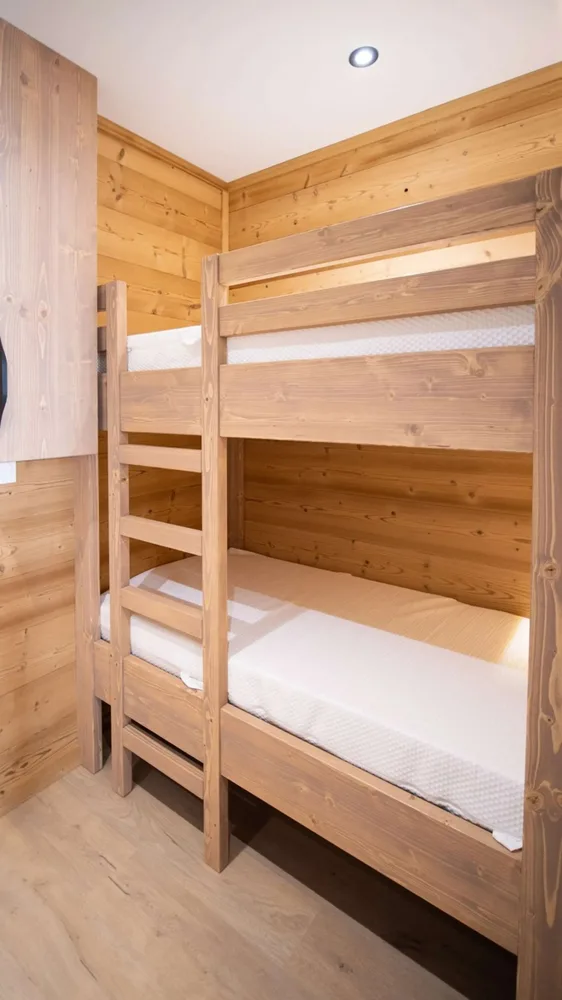 Planinski kutak s krevetom na kat u apartmanu Hauts de Vanoise 118