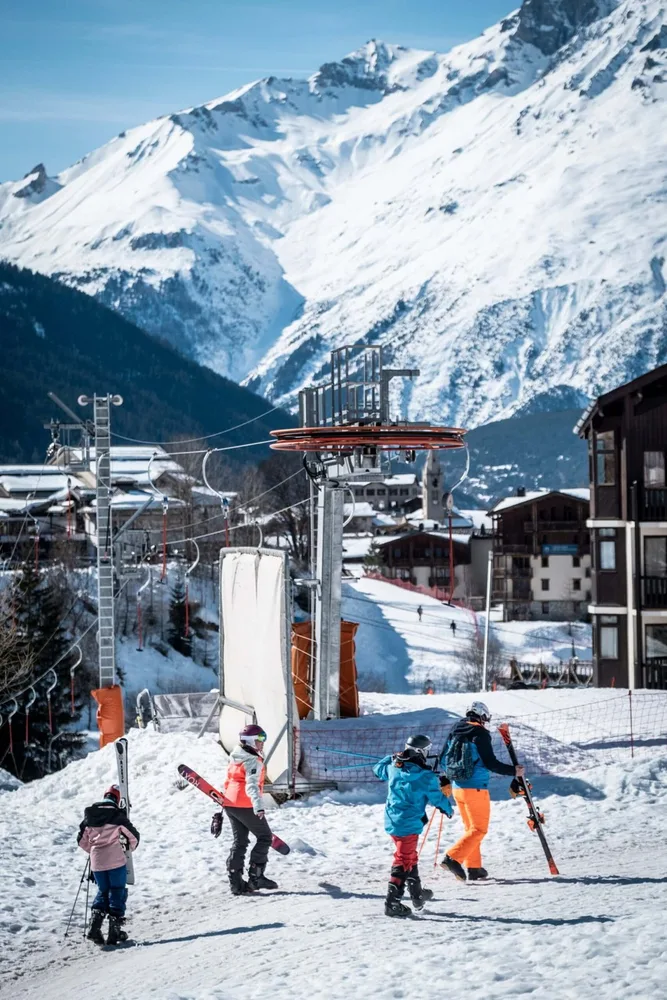 Skijanje na stazama uz rezidenciju Les Balcons de Val Cenis Le Haut
