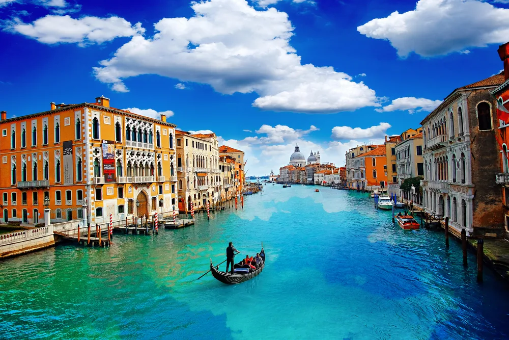 Pogled na Canal Grande, najveći kanal u Veneciji