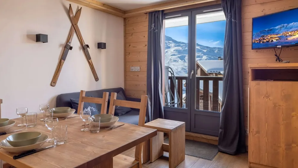 Dnevni boravak s izlazom na balkon okrenut prema jugu, Reine Blanche 54