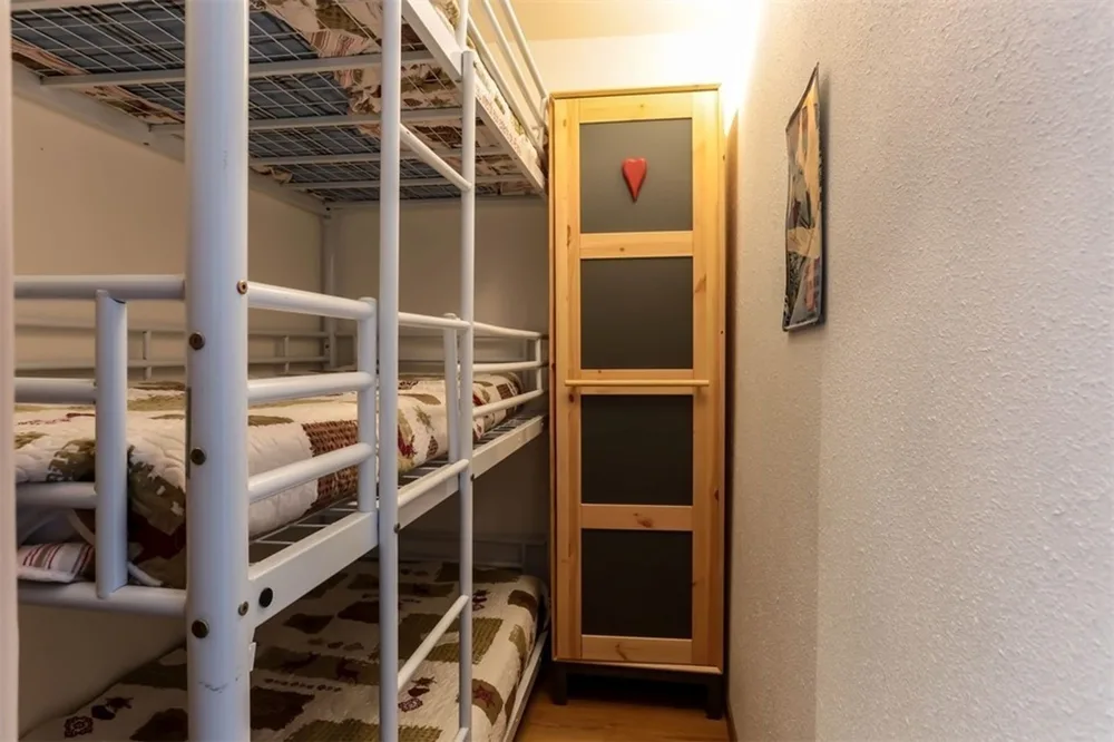 Kabina s krevetom na kat (90 x 190 cm) u apartmanu Vanoise 260, Val Thorens