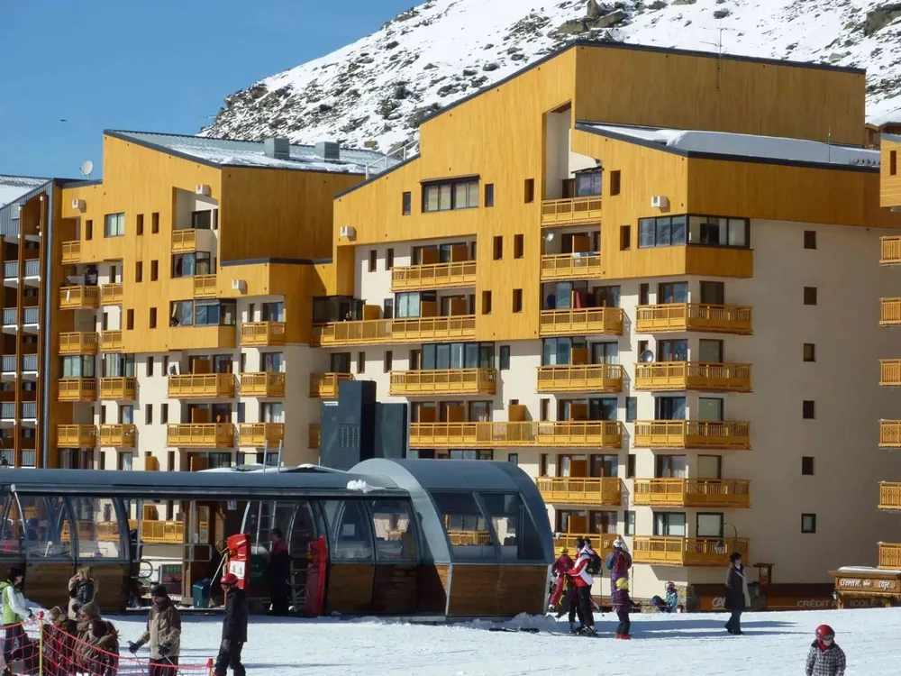 Središte Val Thorensa uz skijaške staze, blizu rezidencije Vanoise