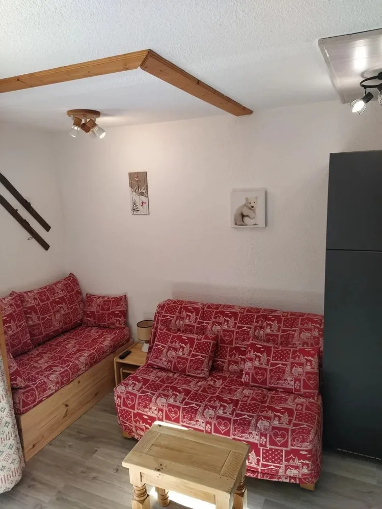 Kauč na razvlačenje za 2 osobe u dnevnom boravku apartmana Zénith 72